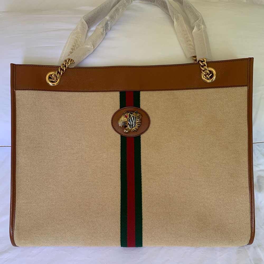 GUCCI Large Rajah tote bag